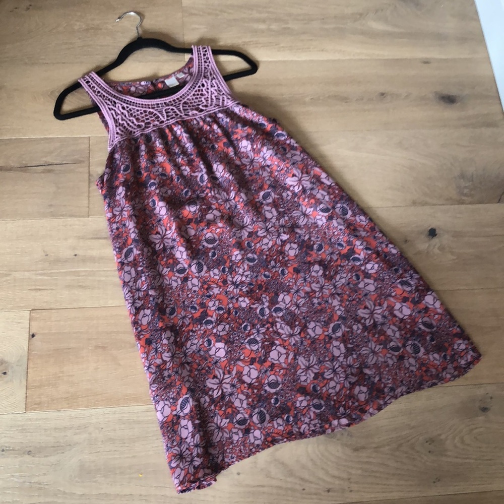 Summer sleeveless A-line Dress